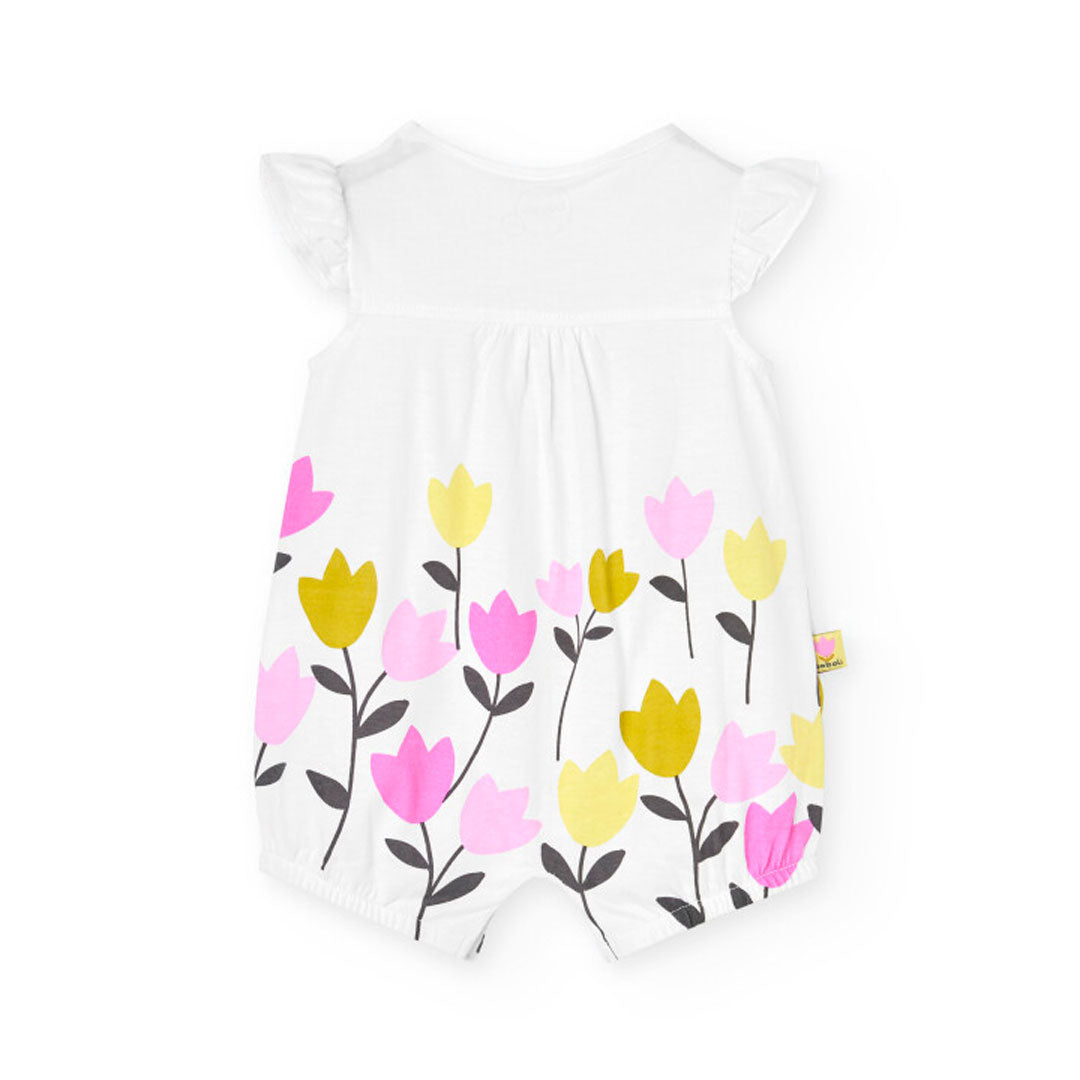 Enterizo Boboli Tulipanes Rosa