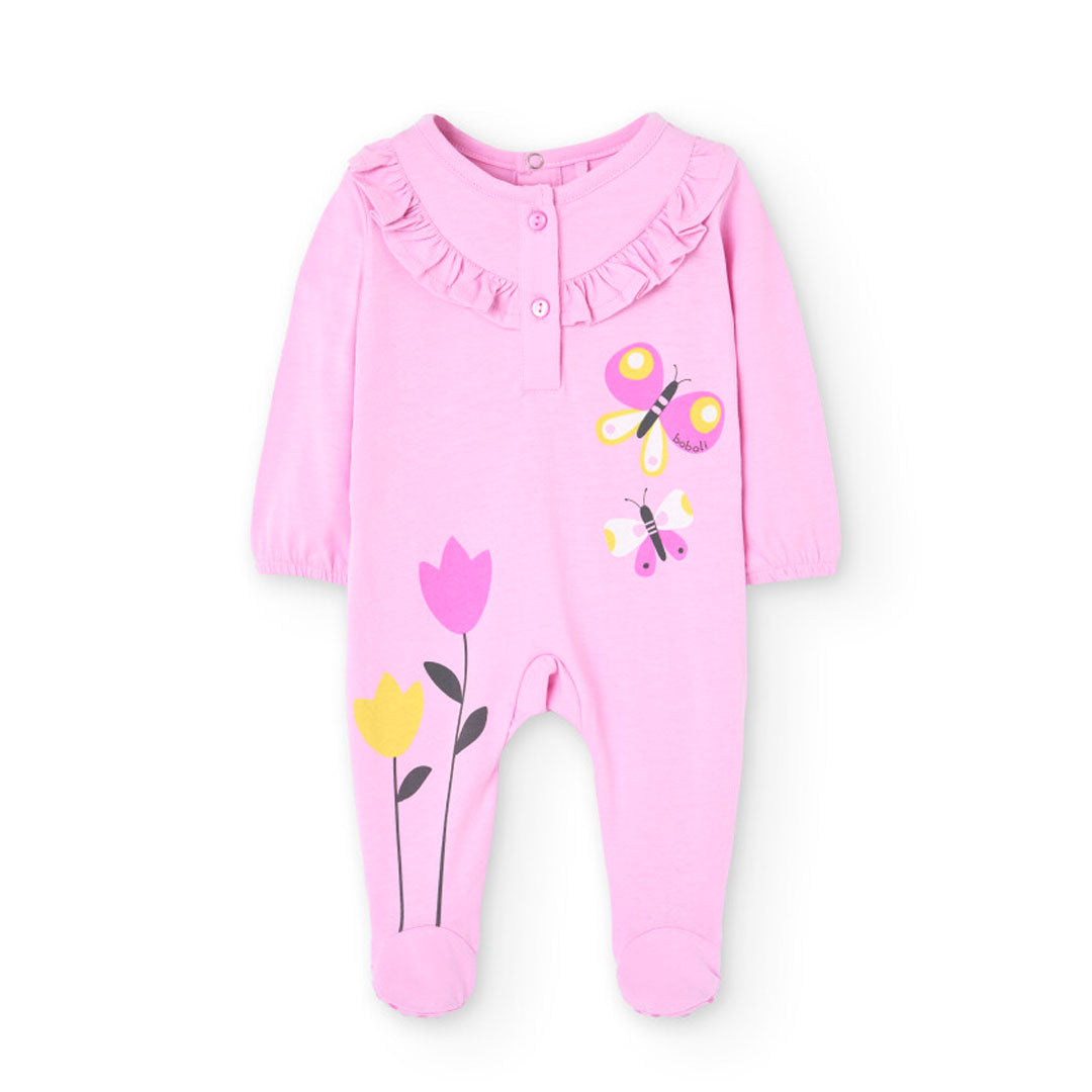Pijama Boboli Tulipanes Rosa