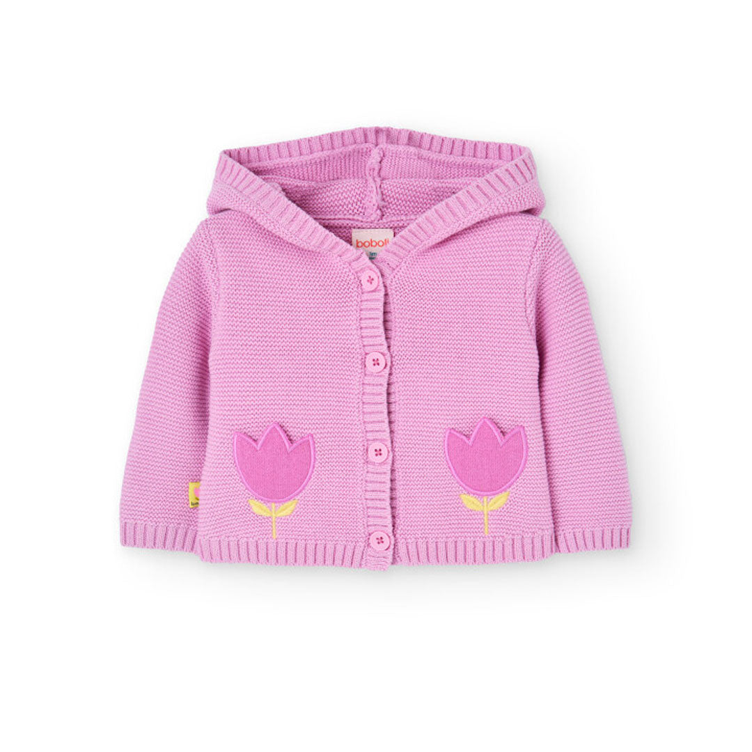 Sweater Boboli Tulipanes Rosa