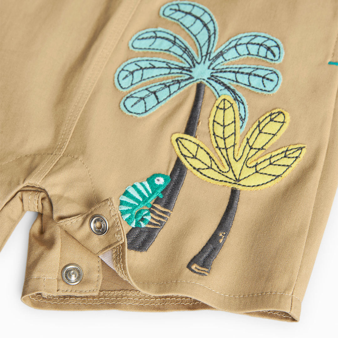 Overol con Camiseta Boboli Naturaleza Verde