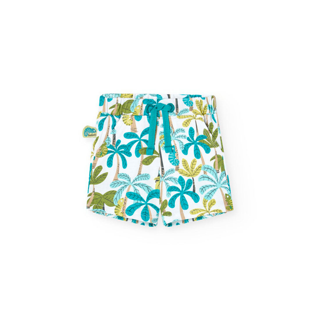 Conjunto Camiseta y Shorts Boboli Naturaleza Verde