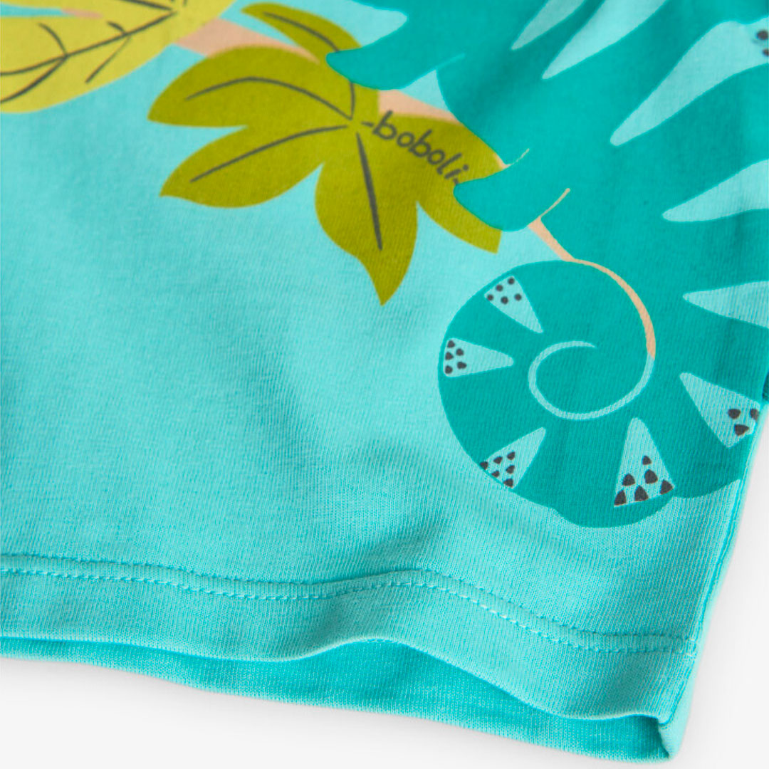 Conjunto Camiseta y Shorts Boboli Naturaleza Verde