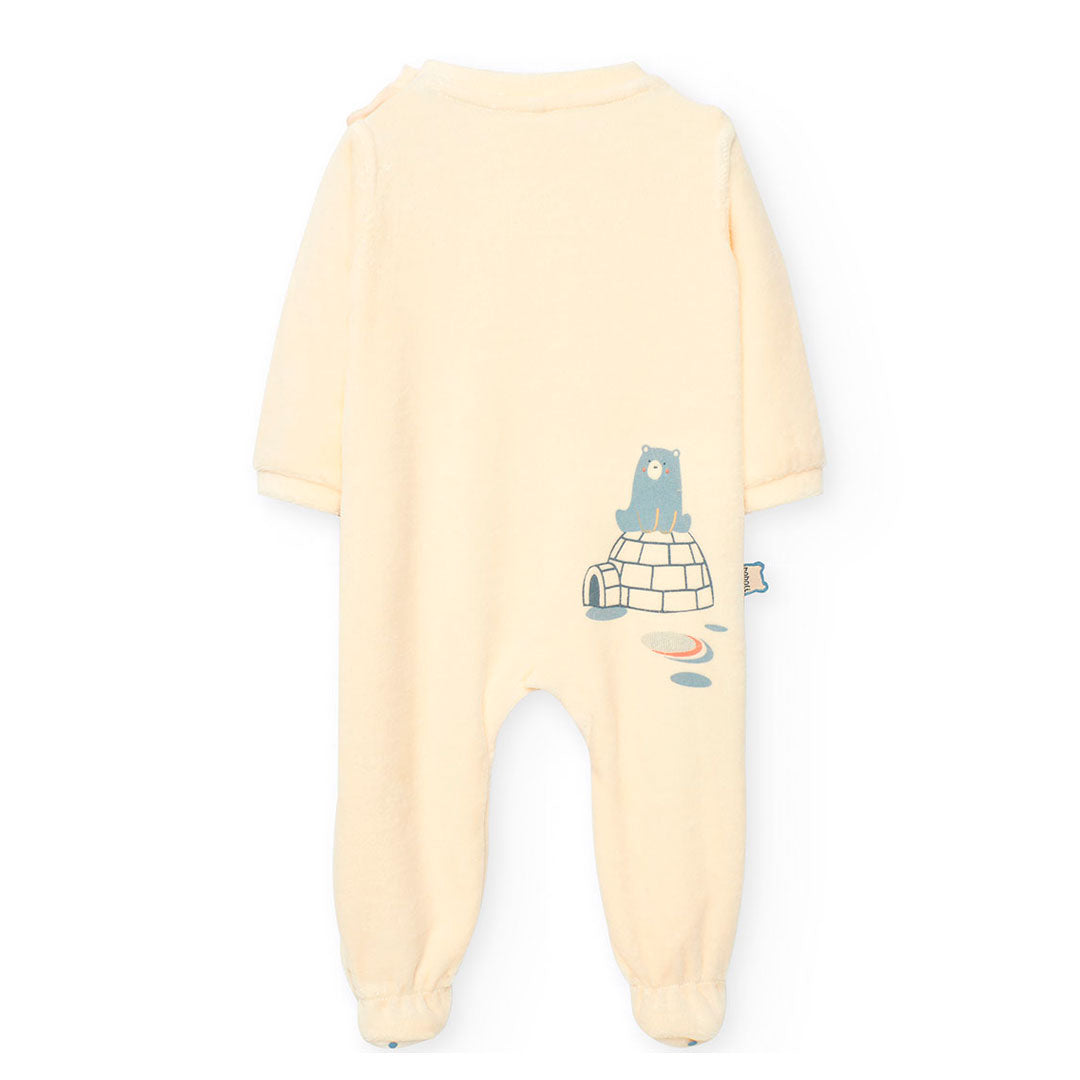 Pijama Terciopelo Boboli Animales de Invierno