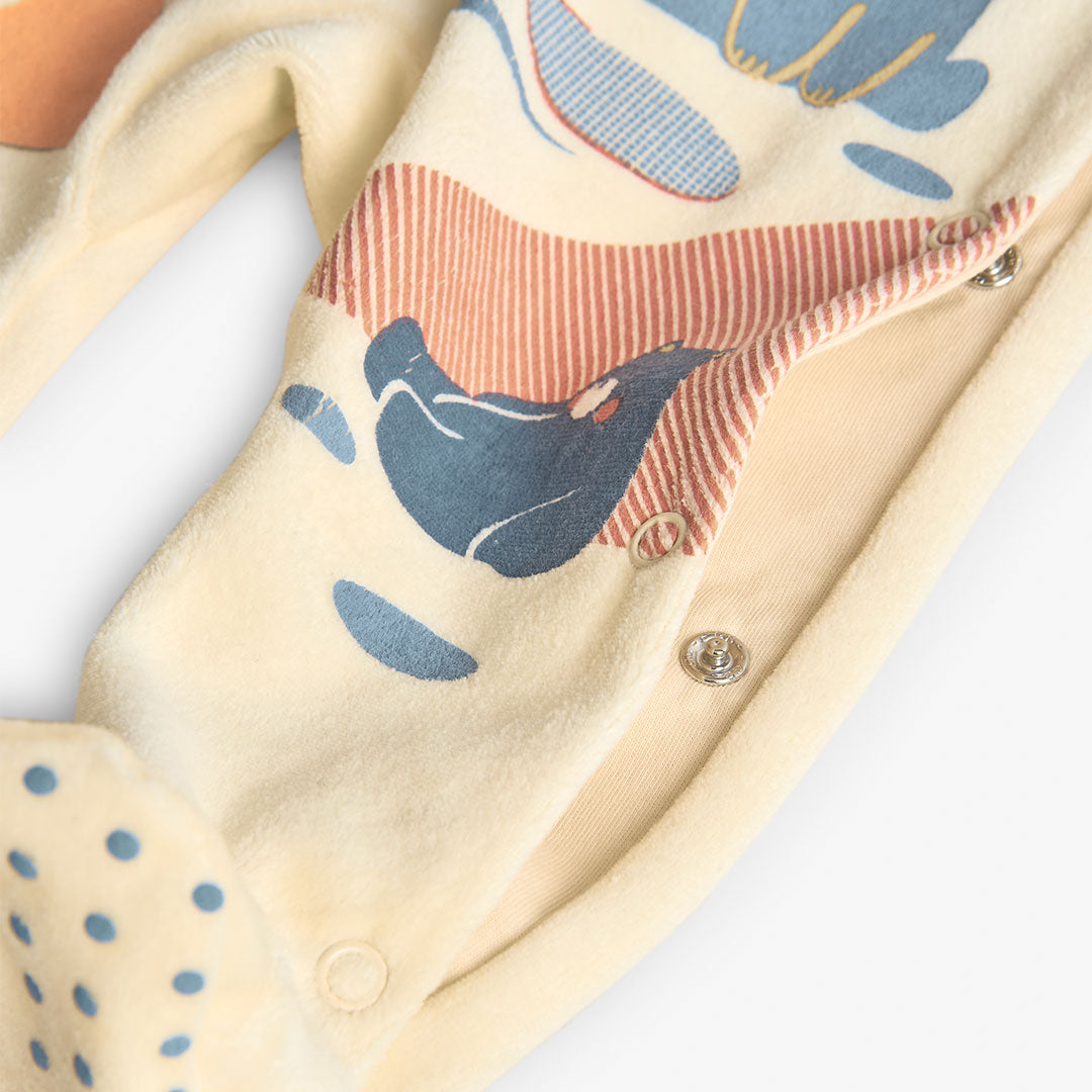 Pijama Terciopelo Boboli Animales de Invierno