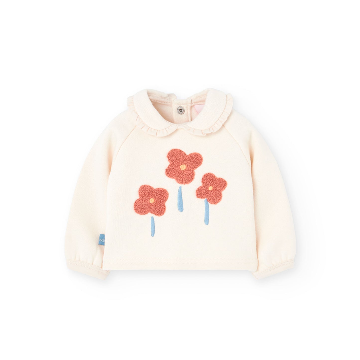 Conjunto Pana Boboli Flores Crudo