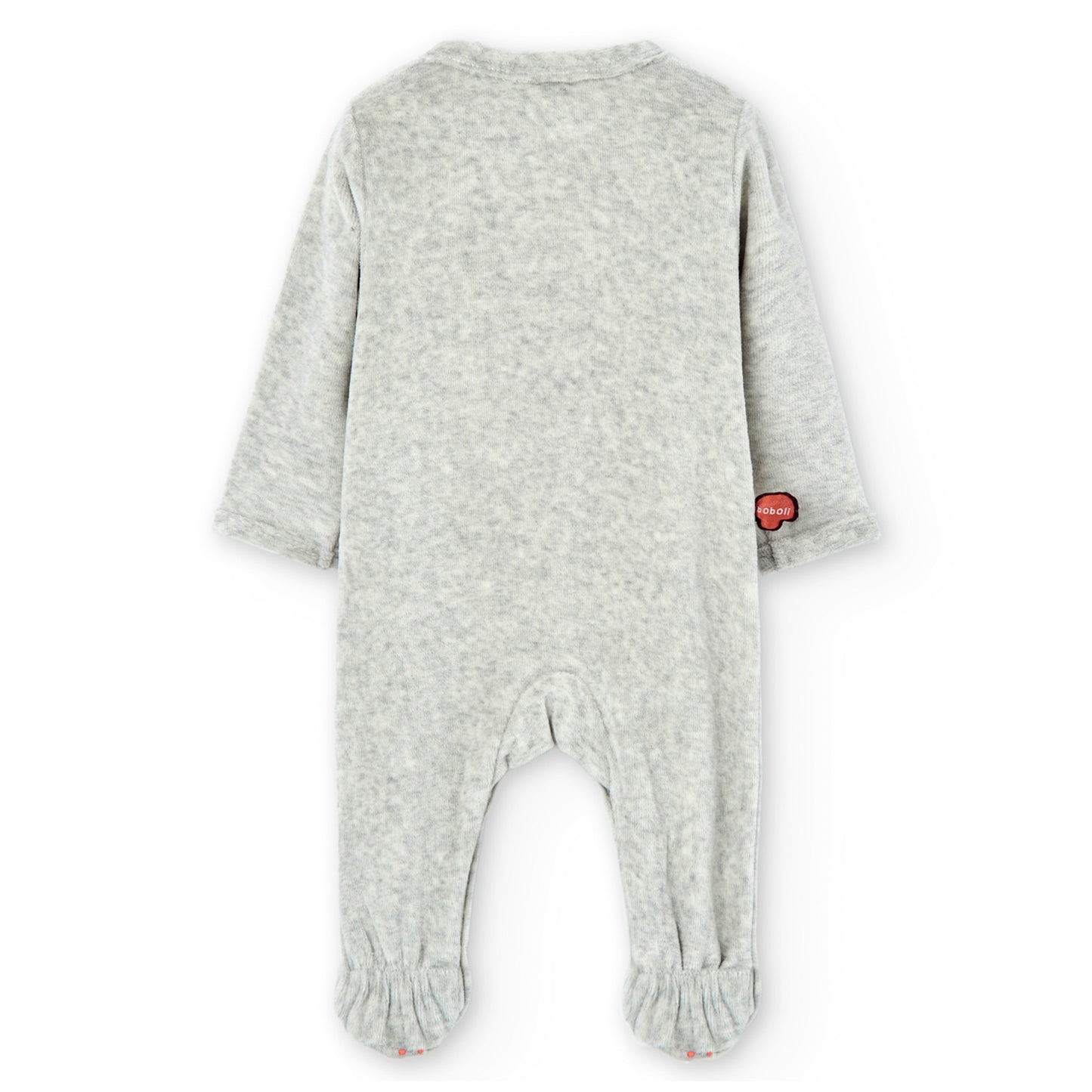 Pijama Terciopelo Boboli Bosque Gris