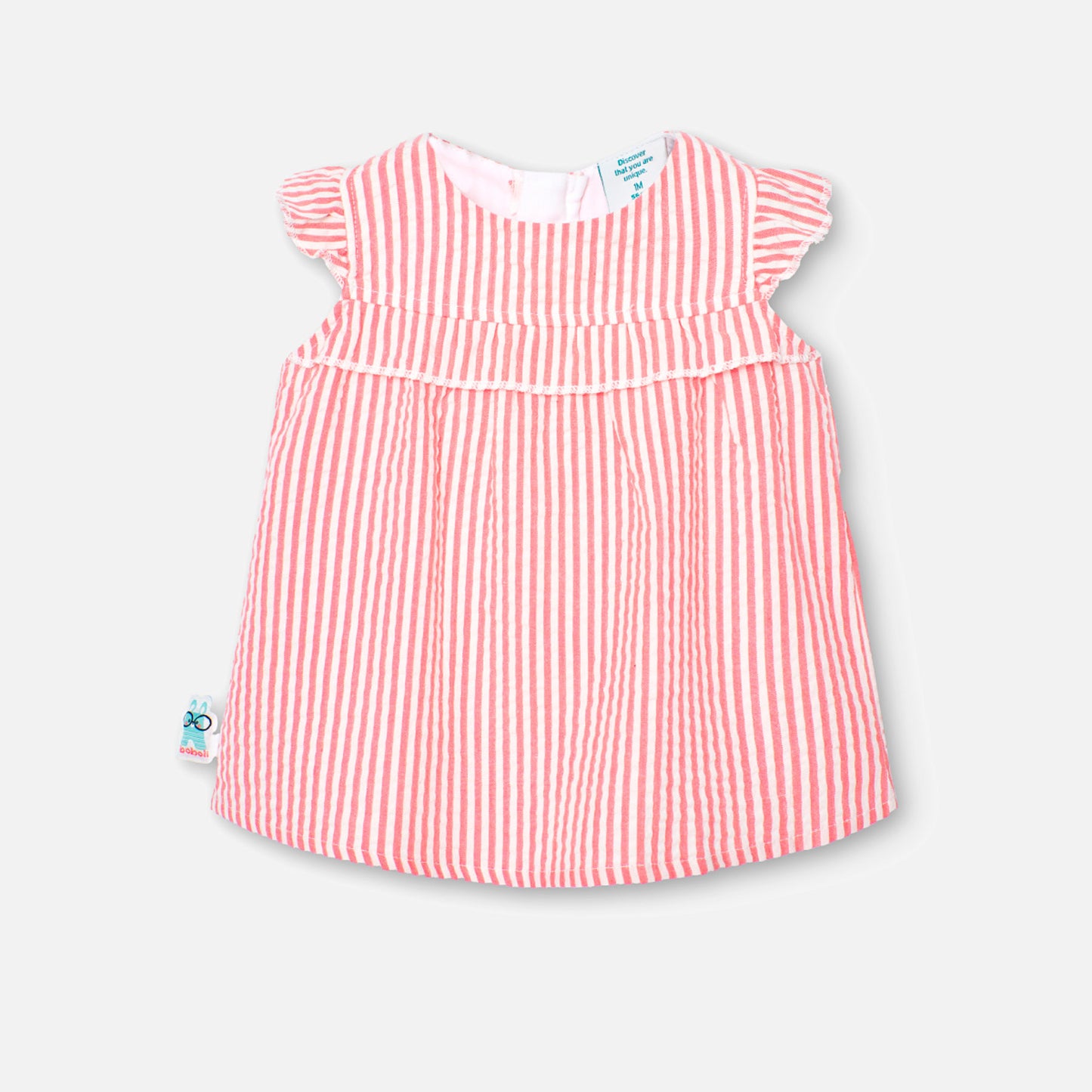 Vestido Popelin Boboli Wonderland Coral
