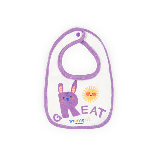 Babero Boboli Wonderland Morado