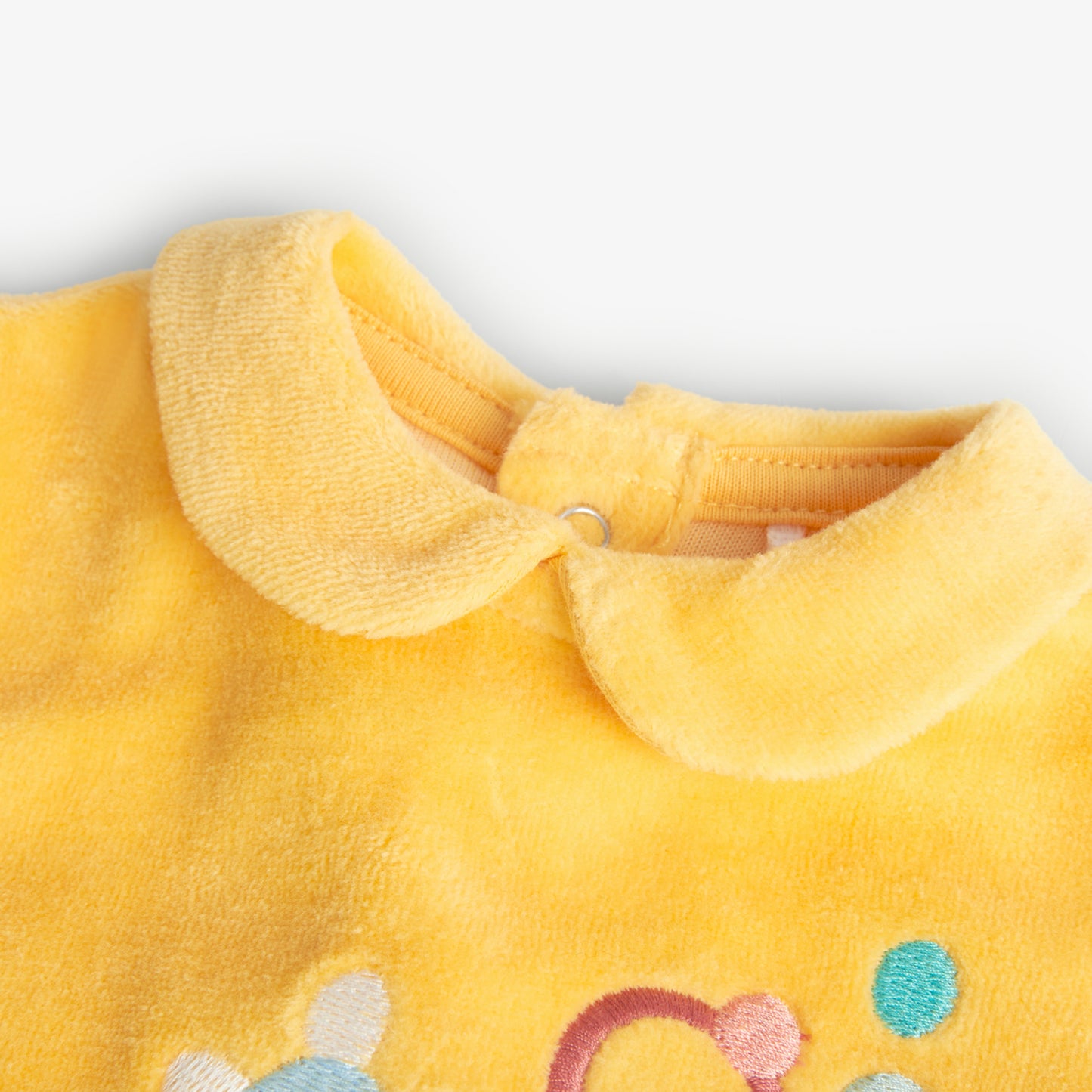 Pijama Terciopelo Boboli Dots y Dinos Ambar