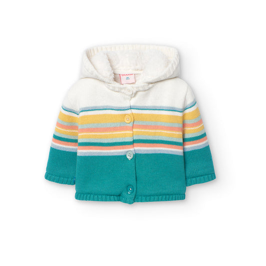 Sweater Abrigado Boboli Dots y Dinos Opalo