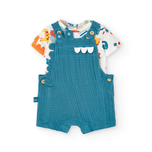 Overol con Camiseta Boboli Momentos del Atardecer