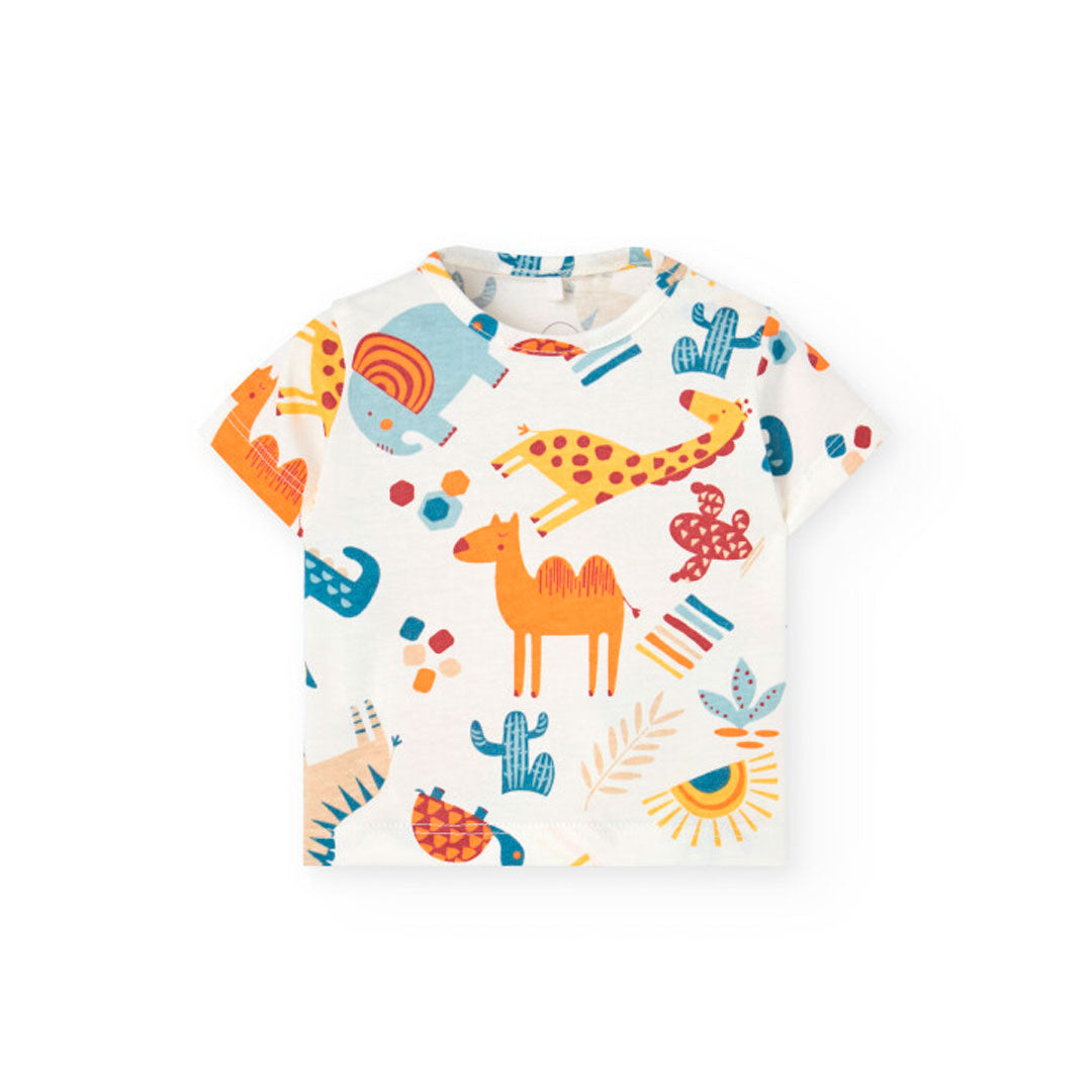 Overol con Camiseta Boboli Momentos del Atardecer