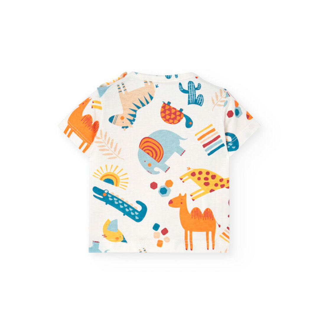 Overol con Camiseta Boboli Momentos del Atardecer