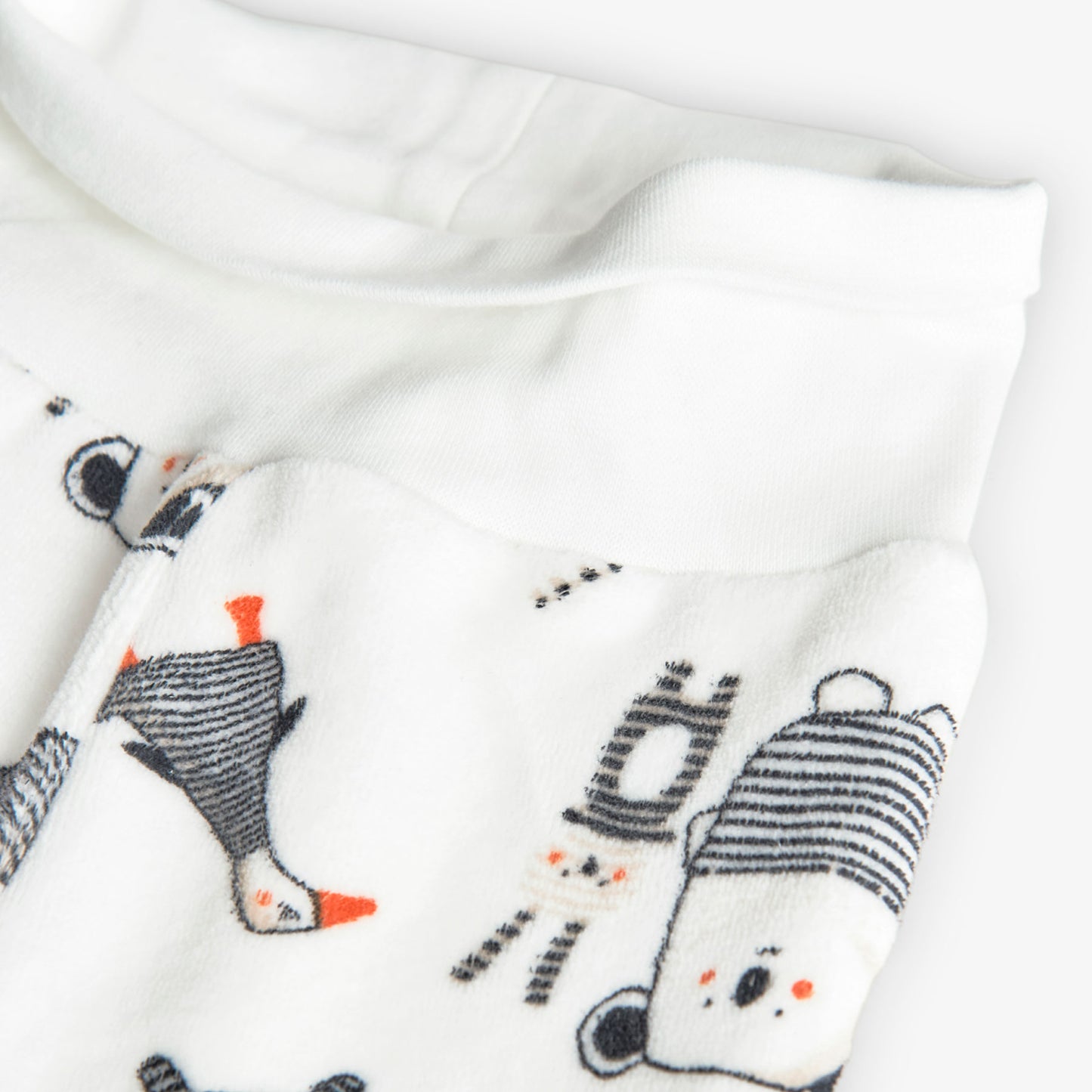 Conjunto Estampado Boboli Animales Blanco