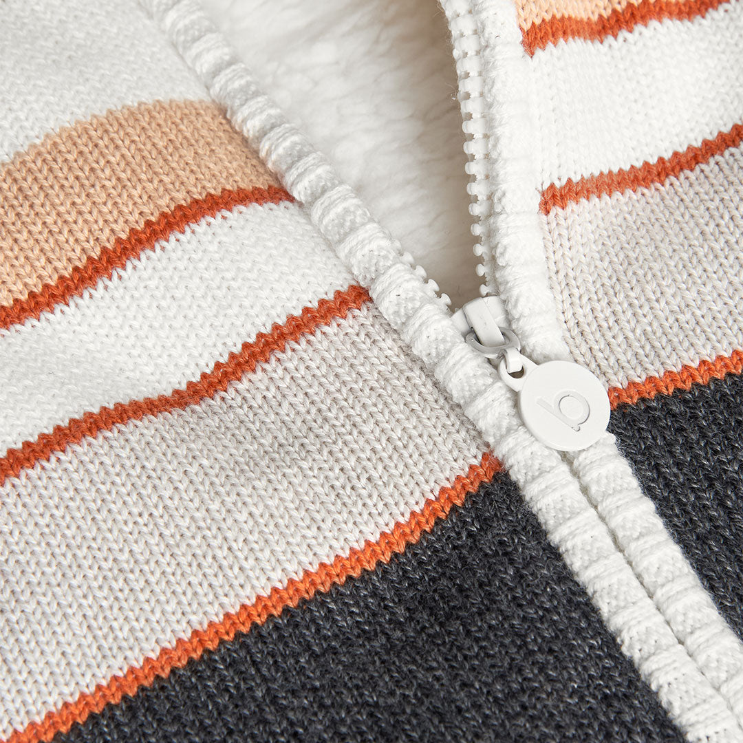 Sweater Abrigado Boboli Doudou Rayas