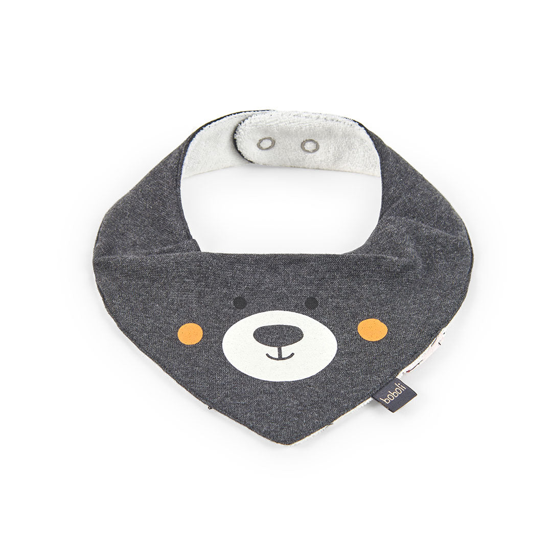 Set de Baberos Boboli Doudou Friends Gris