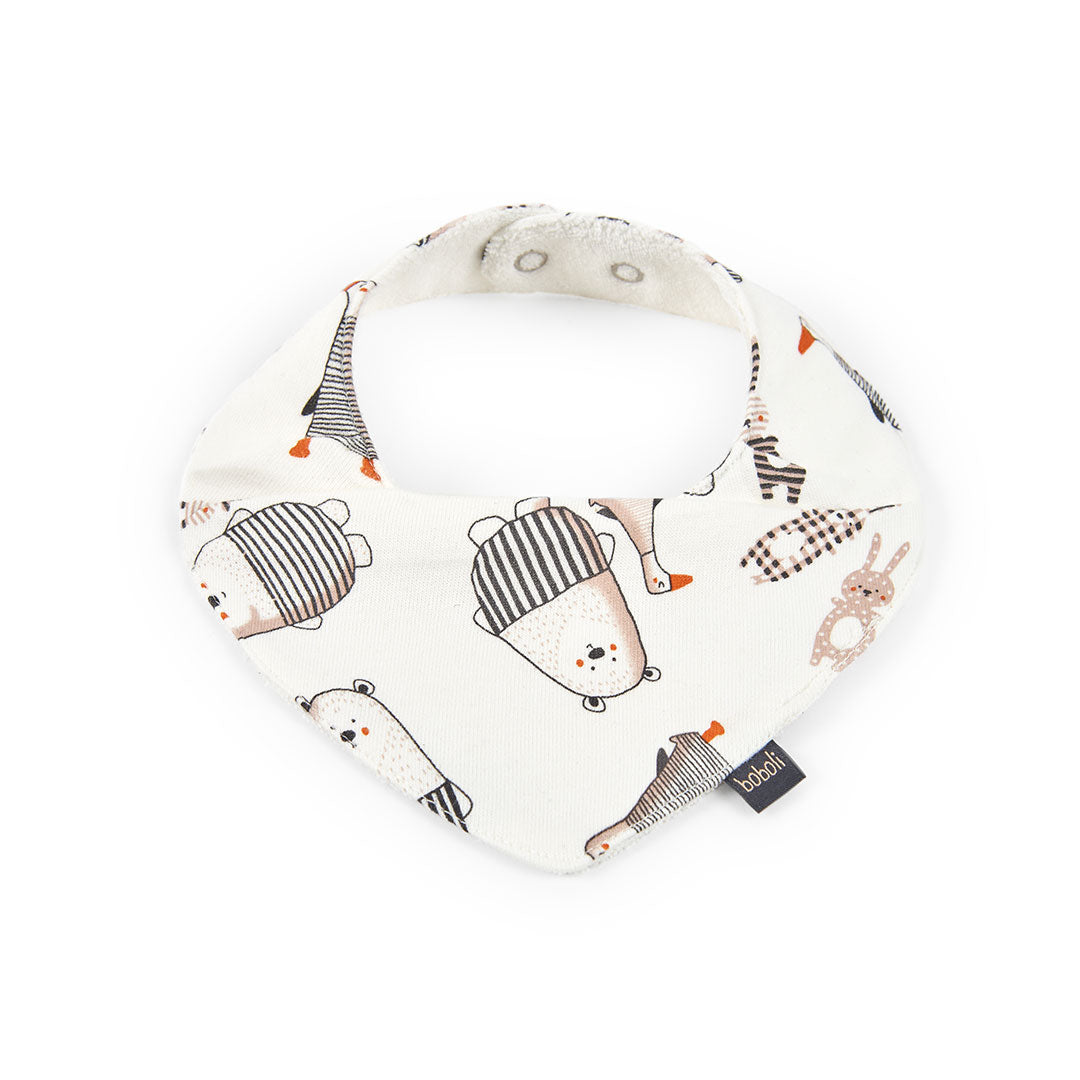 Set de Baberos Boboli Doudou Friends Gris