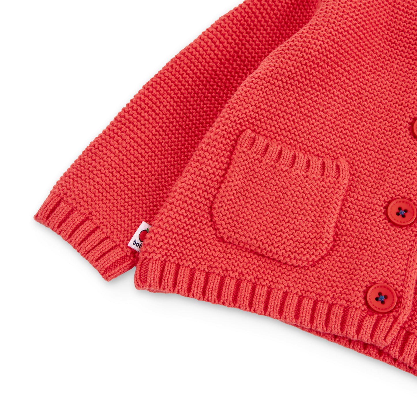 Sweater con capucha Boboli Rojo