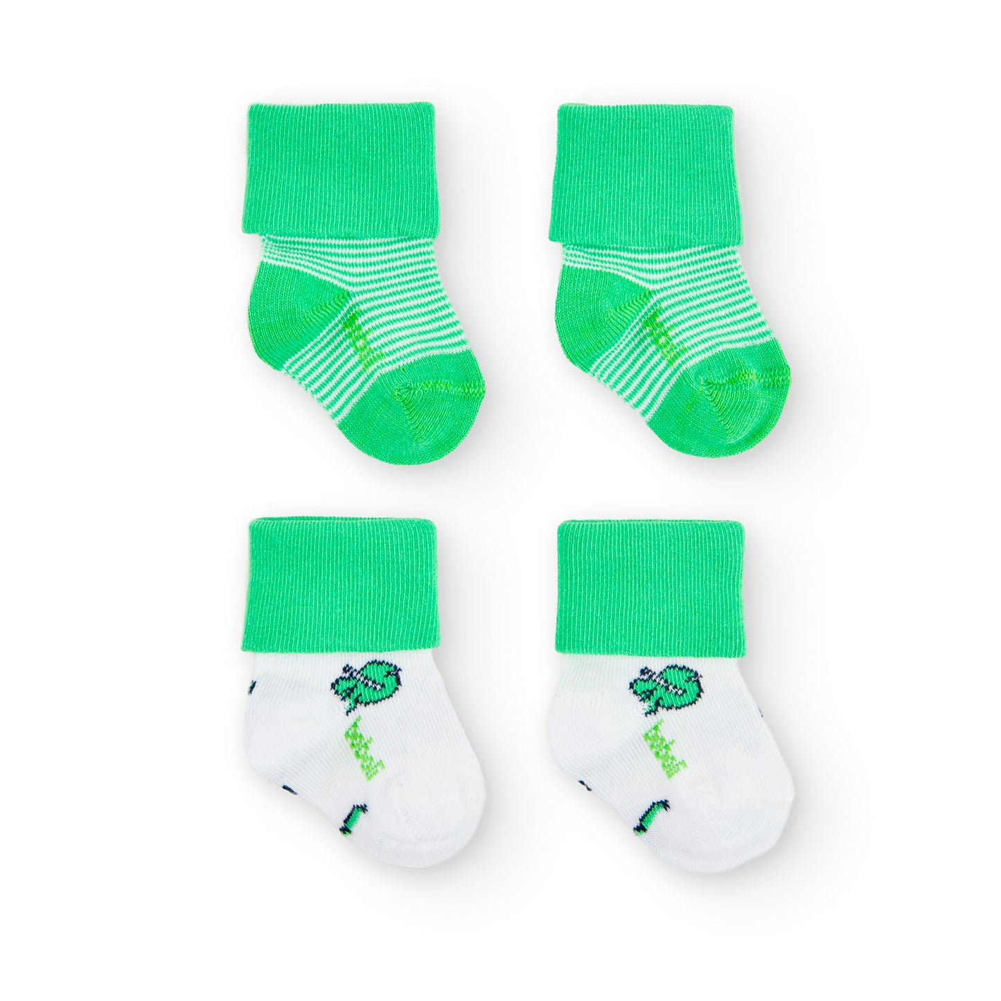 Medias Bebe Boboli Verdes