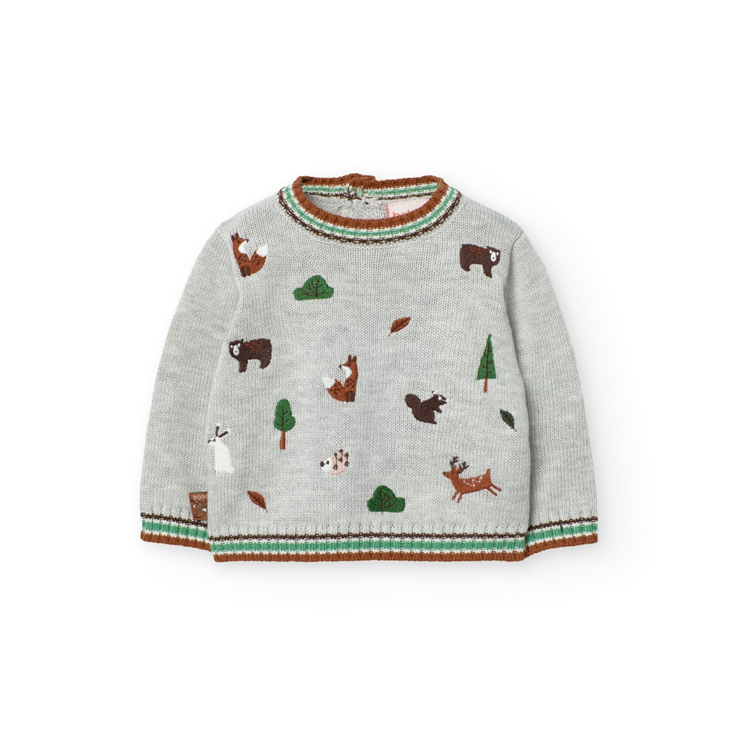 Conjunto Tejido Boboli Forest Tales Gris