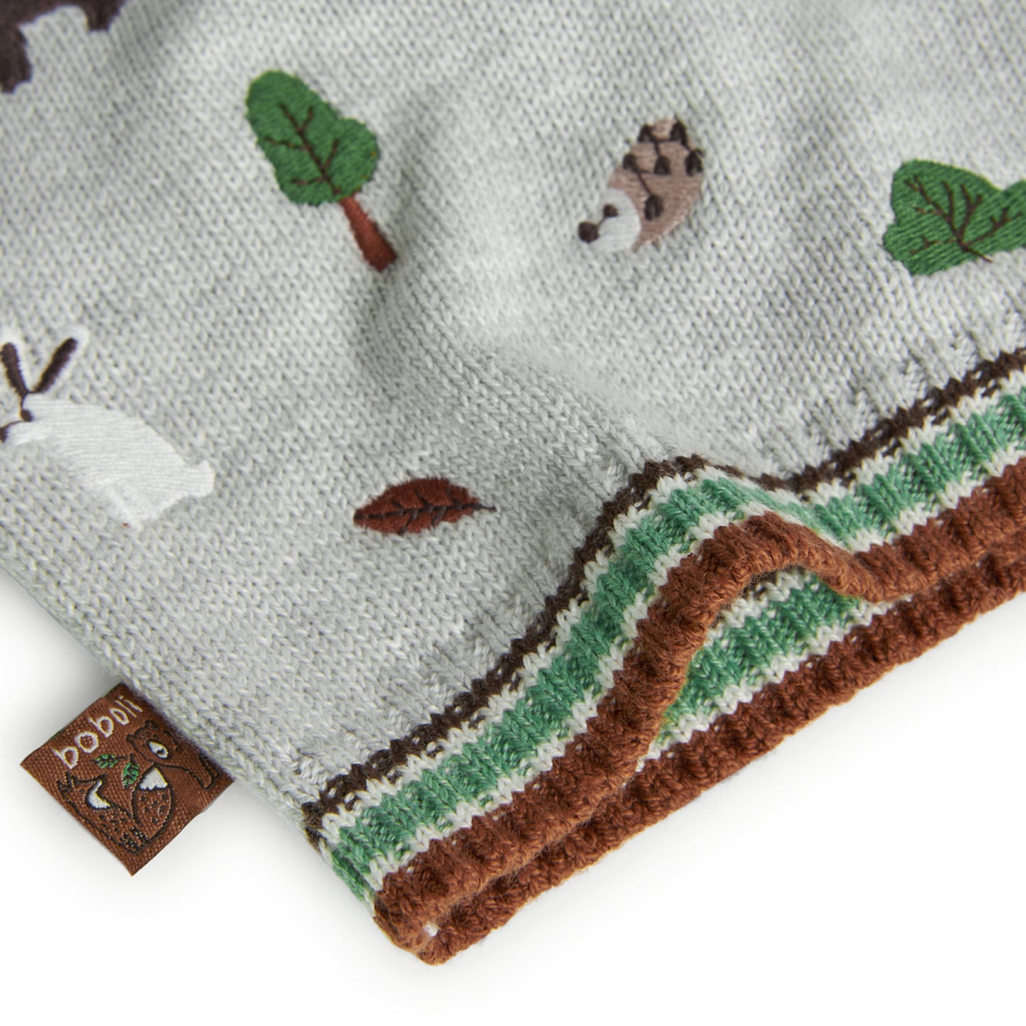 Conjunto Tejido Boboli Forest Tales Gris