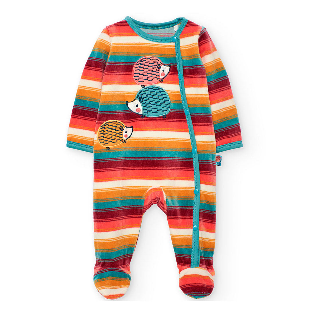 Pijama Terciopelo Boboli Erizo de Colores