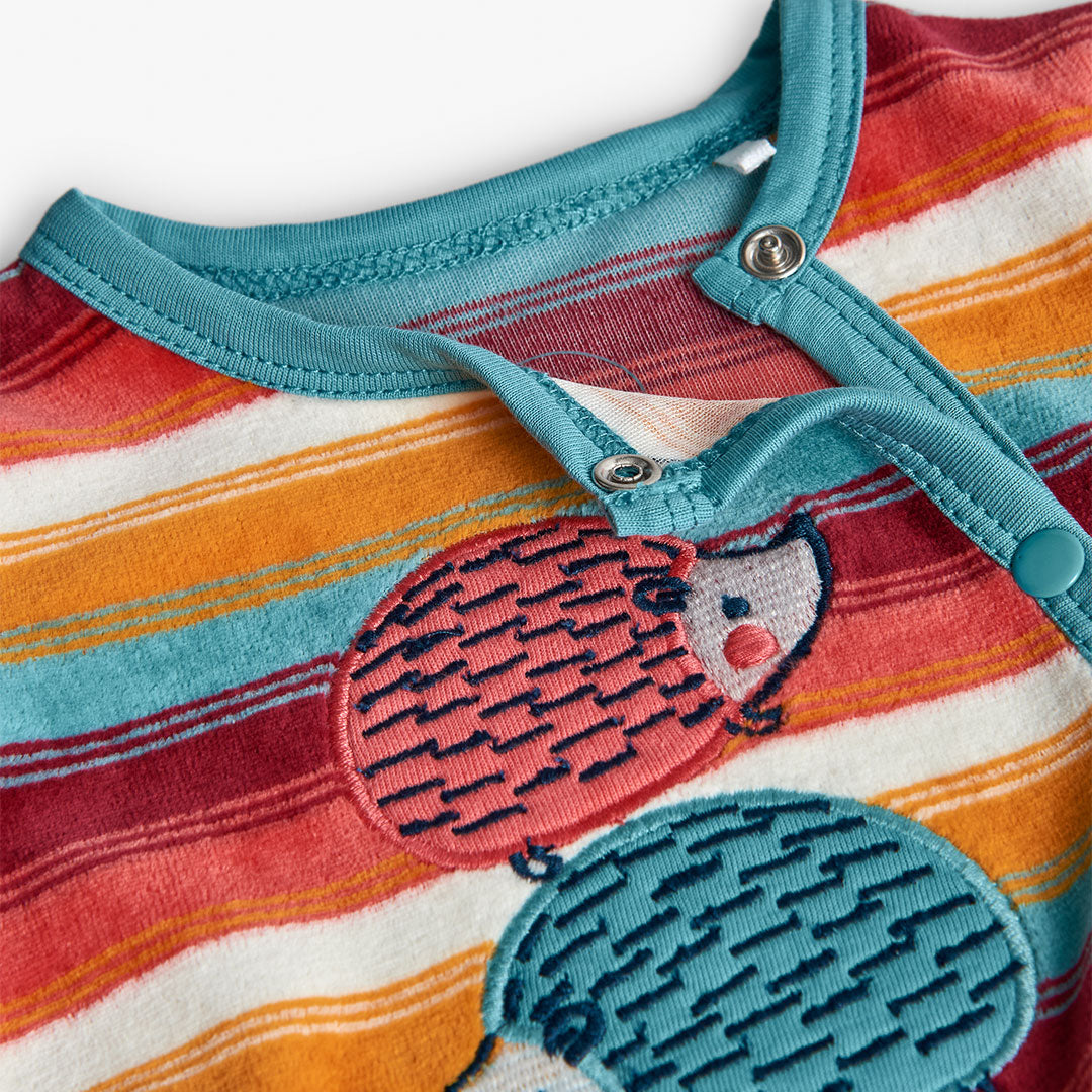 Pijama Terciopelo Boboli Erizo de Colores