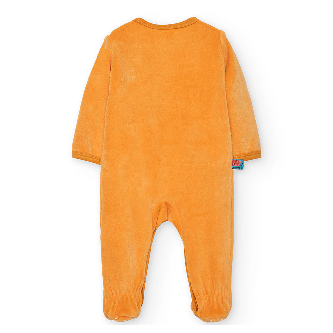Pijama Terciopelo Boboli Bosque Mágico Amarillo