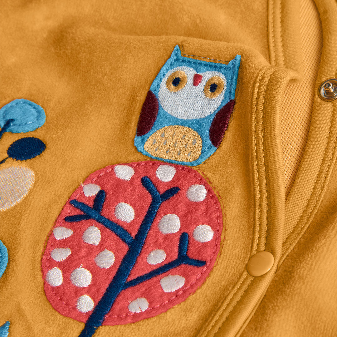 Pijama Terciopelo Boboli Bosque Mágico Amarillo