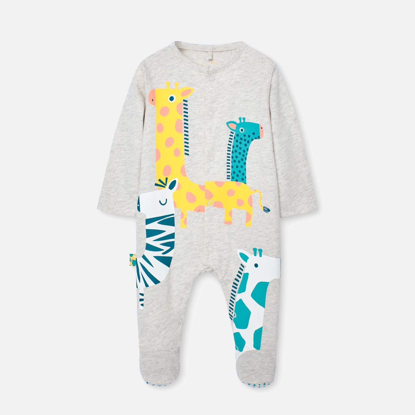 Pijama Boboli Dulces Jirafas Gris