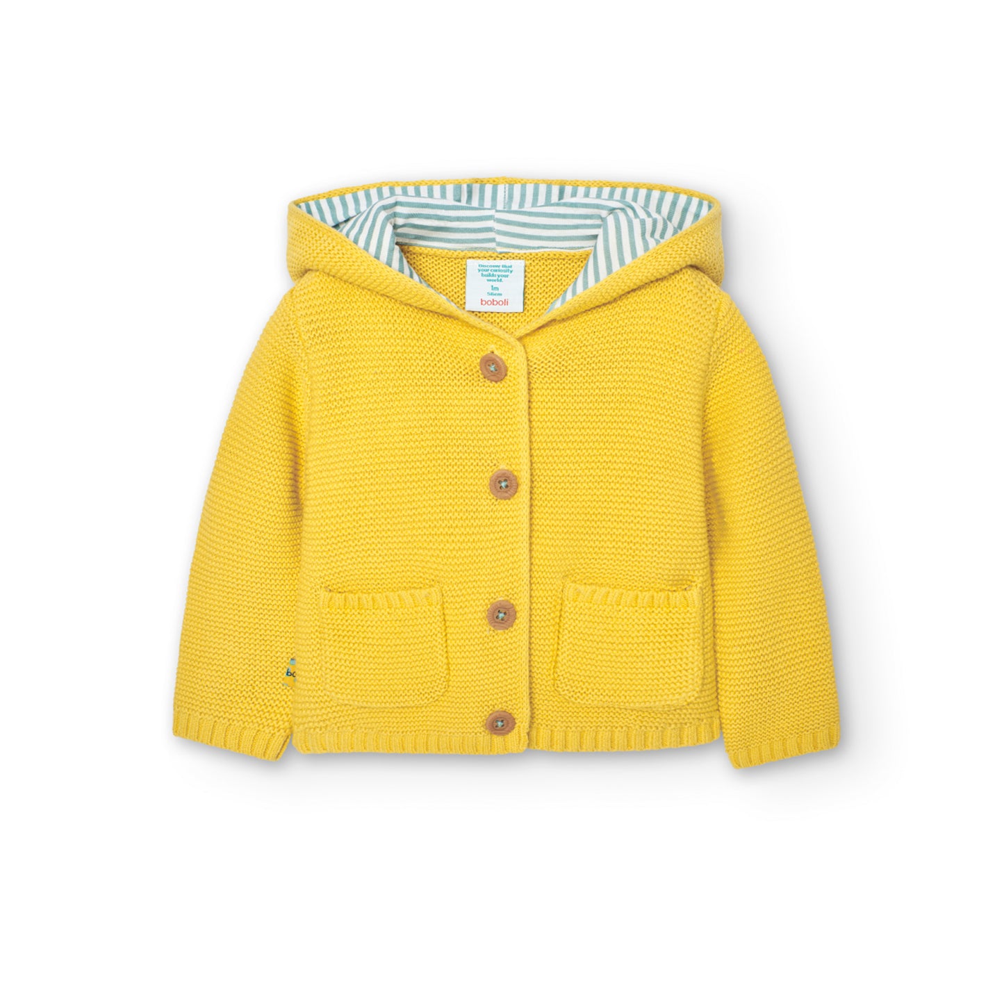 Sweater Boboli Dulces Jirafas Amarillo