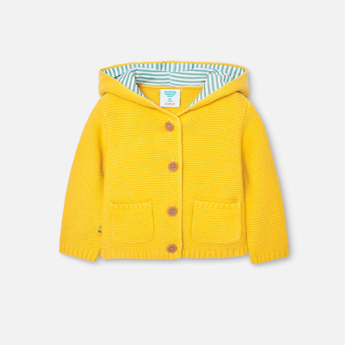 Sweater Boboli Dulces Jirafas Amarillo