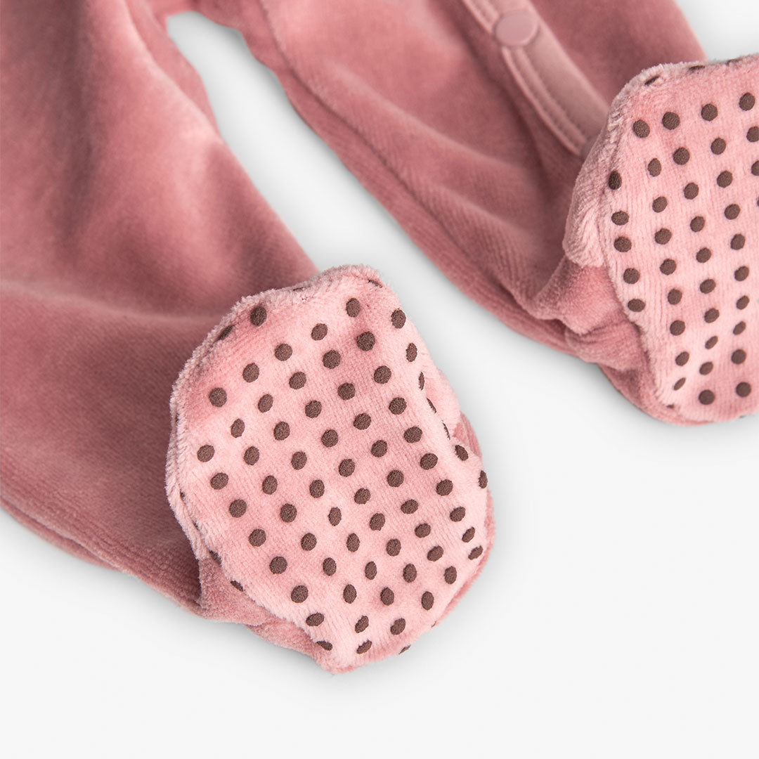 Pijama Terciopelo Boboli Bellota Dulce Rosa