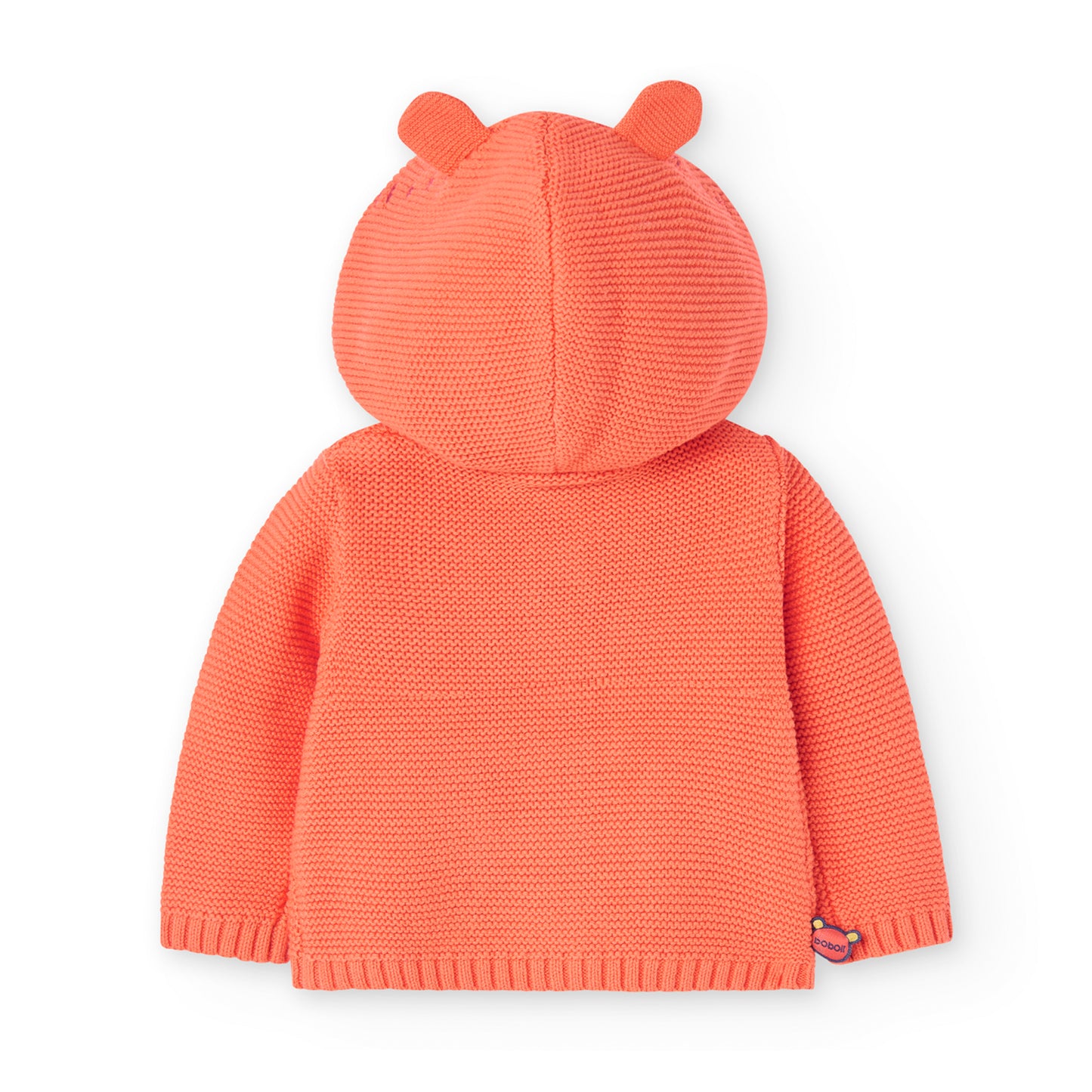 Sweater con Capucha Boboli Oso Naranja