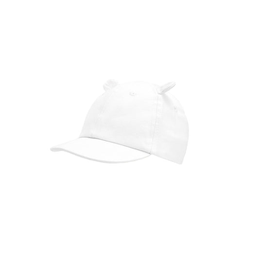 Gorra con Orejitas Boboli Blanca