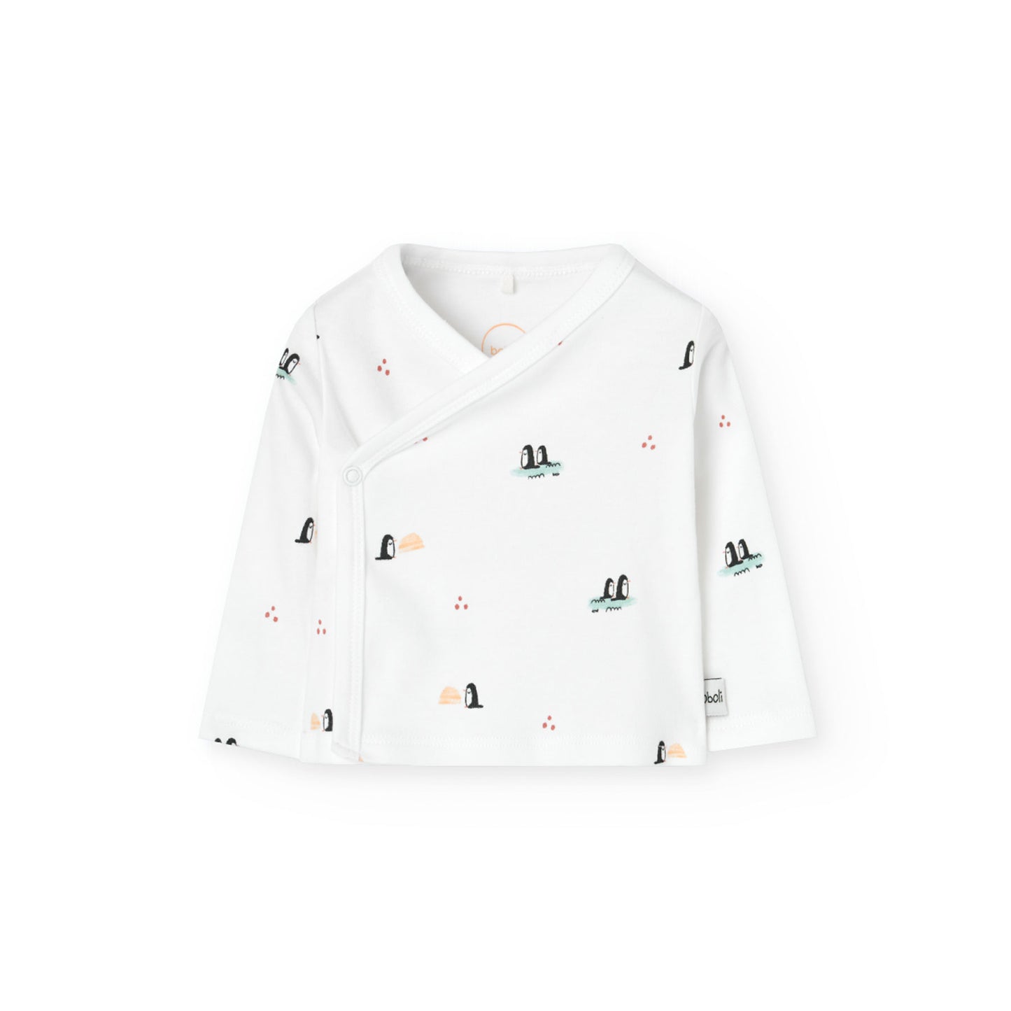 Kit Primera Muda Boboli Pinguinos Blanco
