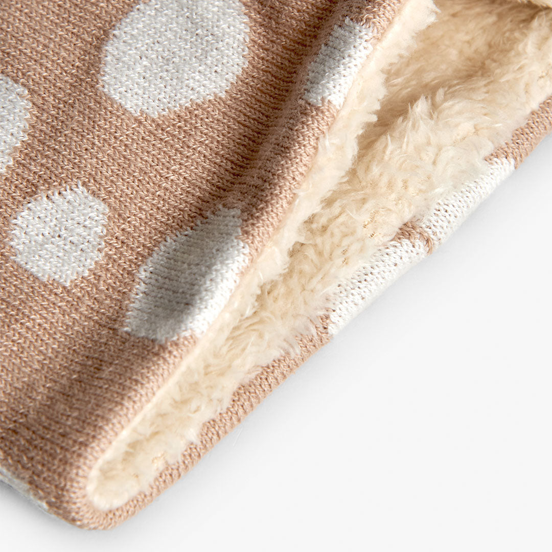 Cuello Tejido Boboli Ciervo Beige