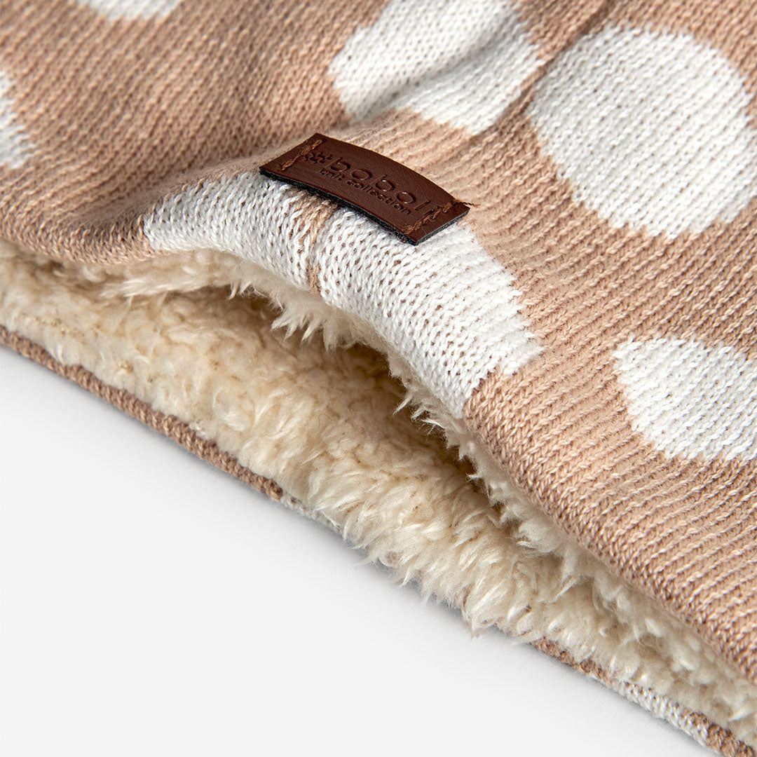 Cuello Tejido Boboli Ciervo Beige