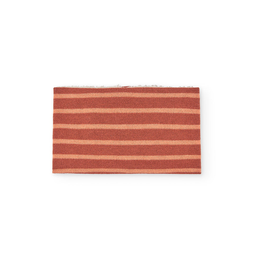 Cuello Tejido Boboli Rayas Naranjas