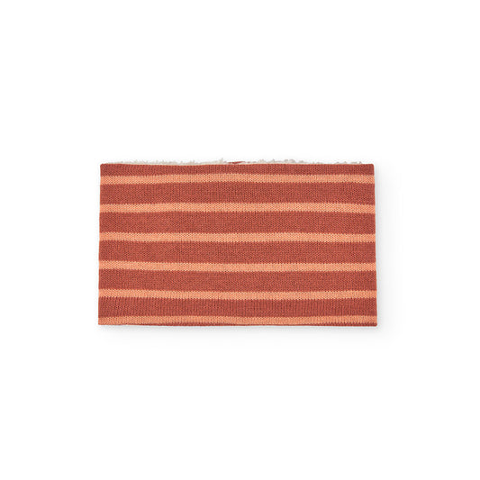Cuello Tejido Boboli Rayas Naranjas