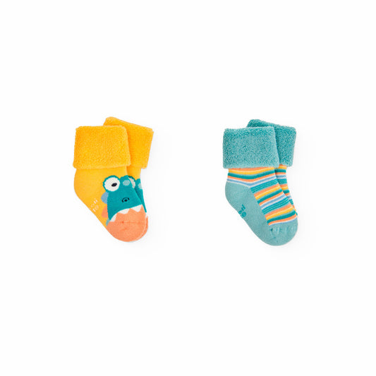 Medias Bebe Boboli Dots y Dinos