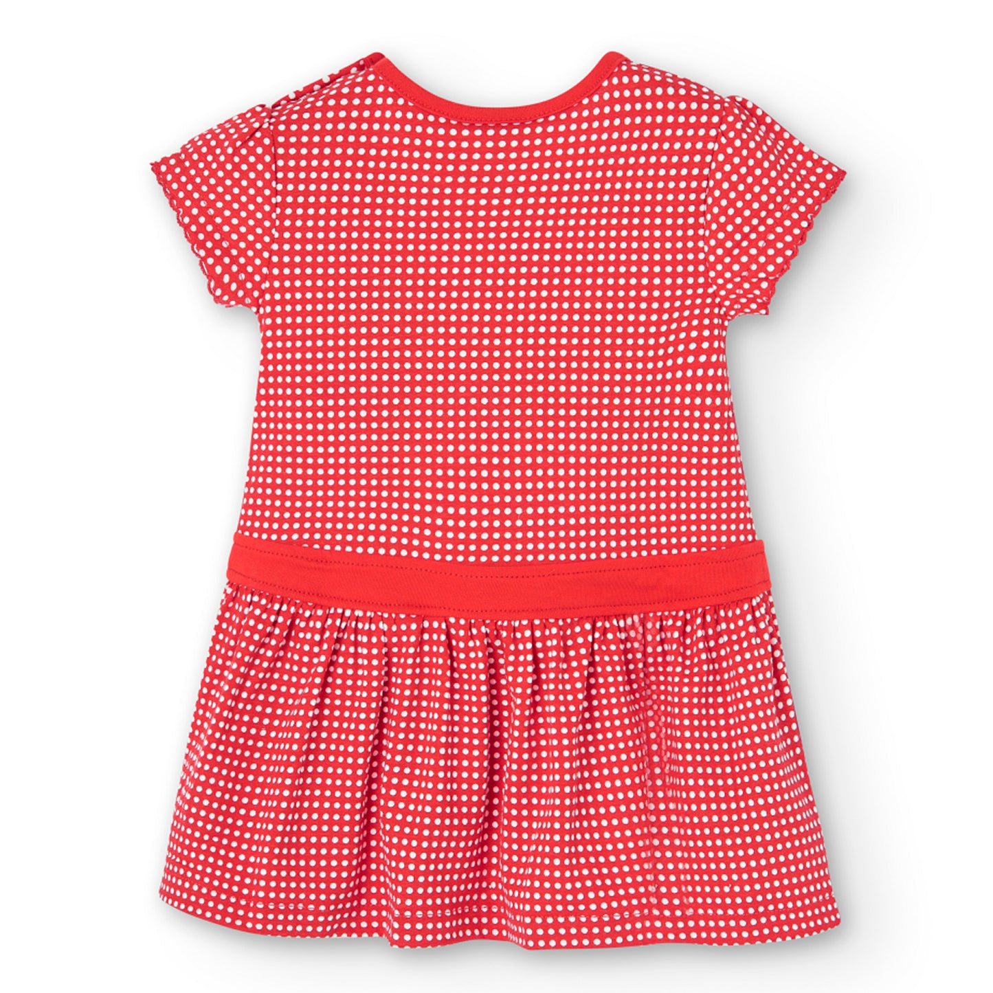 Vestido Boboli Flor Rojo