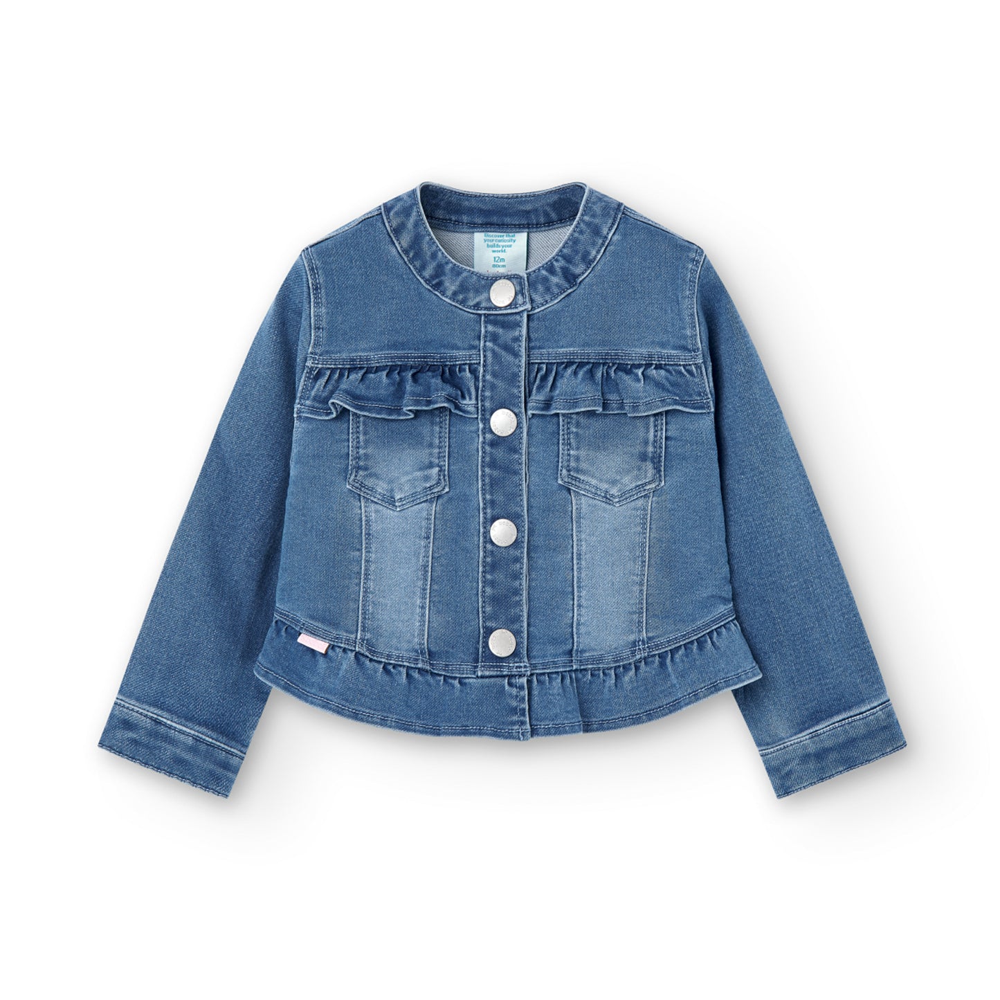 Chaqueta Boboli Denim Bleach Pop