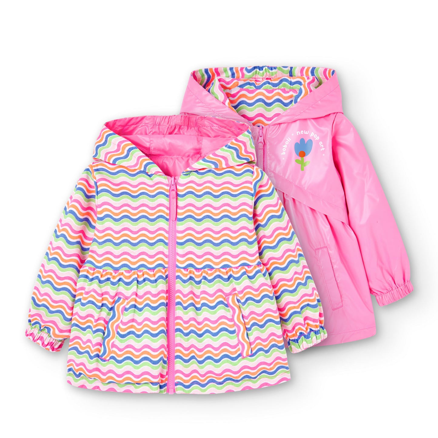Chaqueta Reversible Boboli Pop