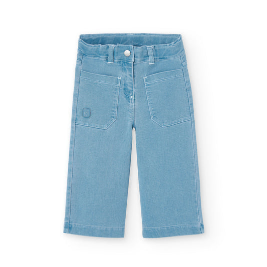 Pantalones Denim Boboli Lovely