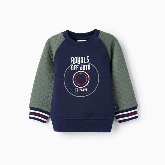 Buzo Fleece Zippy Marino Verde
