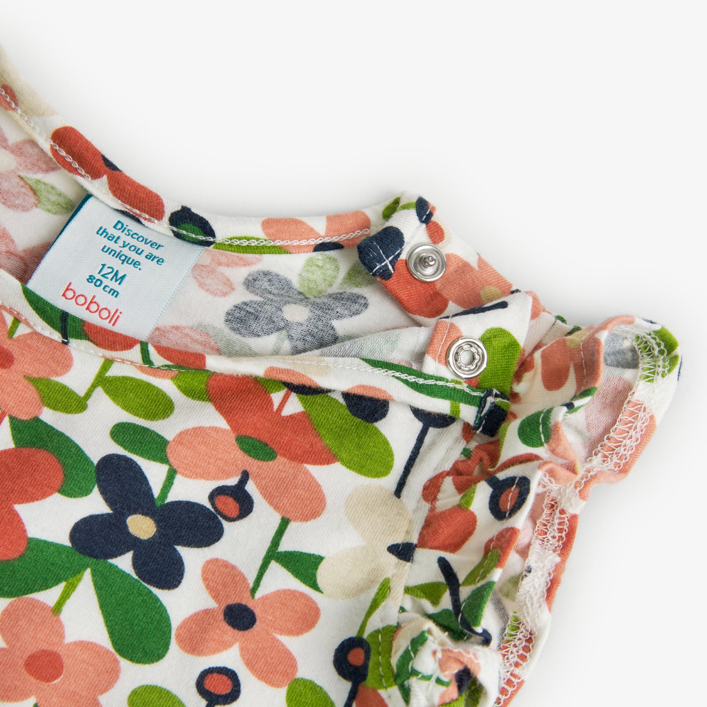 Camiseta Boboli Estampado Flores Greenland