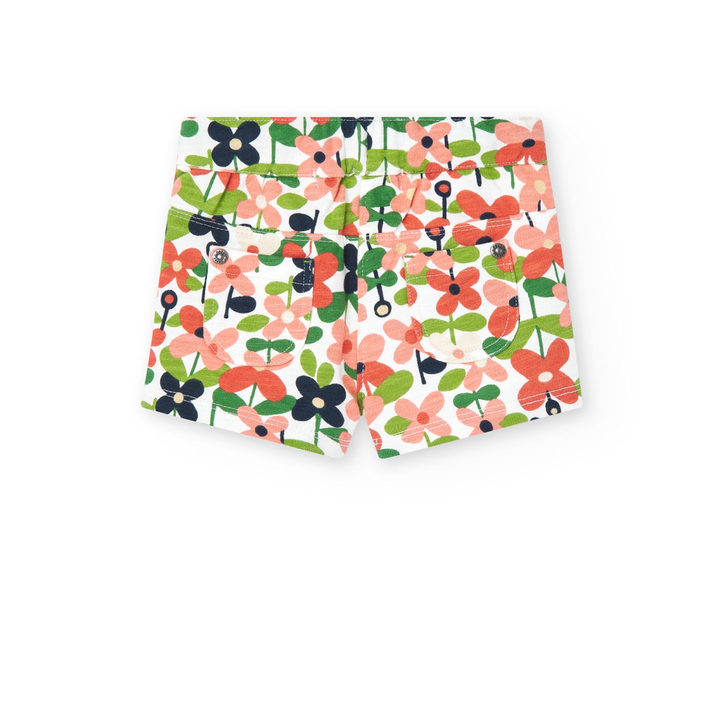Shorts Boboli Estampado Flores Greenland