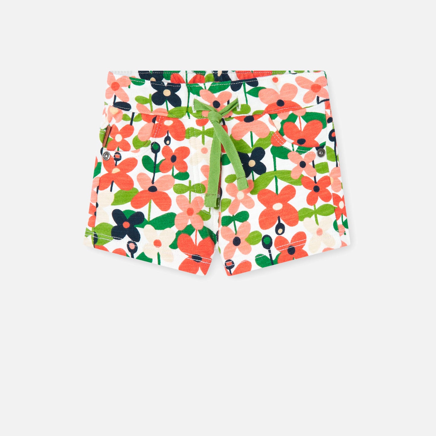 Shorts Boboli Estampado Flores Greenland