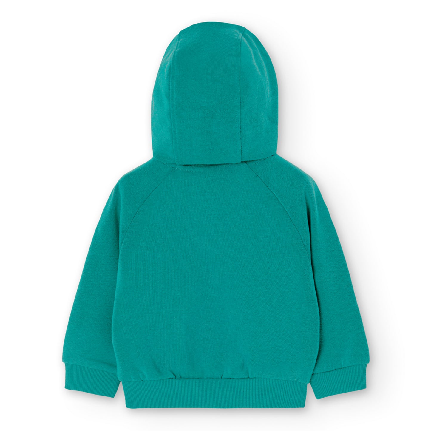 Hoodie Boboli Jardin de Flores Turquesa